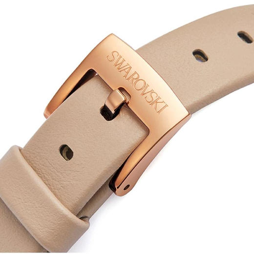 璀璨夺目！施华洛世奇Swarovski水晶女士石英腕表真皮表带 正品有授权 商品图5