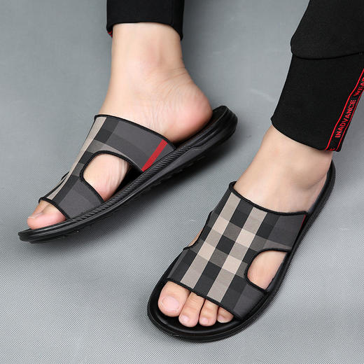 BAM-805男士新款百搭韩版潮鞋莱卡沙滩鞋 商品图4