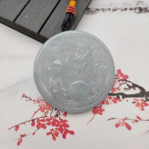 翡翠挂件龙牌（圆） 商品图2