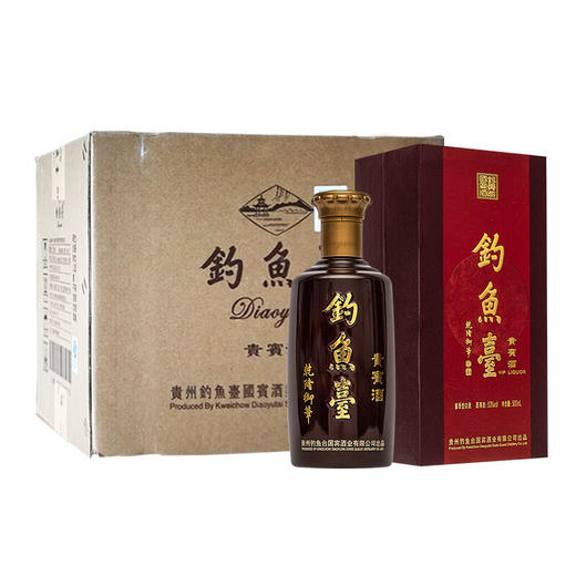 【推荐】清仓非原箱 钓鱼台 老贵宾酒 酱香型 53度 500ml*6瓶 （新老包装随机发） 商品图0