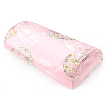 【皇锦】百花团圆·真丝印花半圆形荞麦枕 商品图1