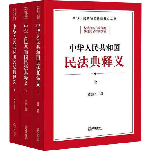 中华人民共和国民法典释义(全3册) 商品图0