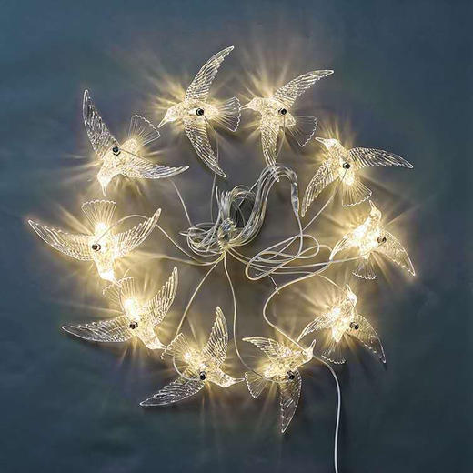 10头亚克力飞鸟吊灯【运费自理】 商品图0