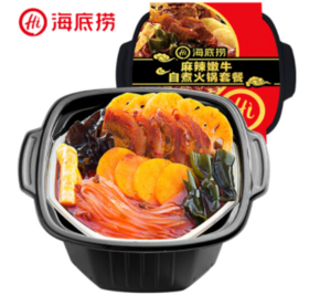 海底捞 自热火锅方便速食 清油麻辣嫩牛435g