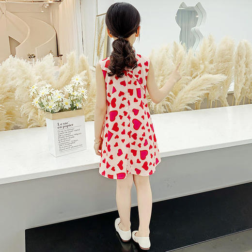 PJX-TF283含荷包   新款国风小女孩古装连衣裙 商品图3
