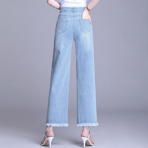 SY-LD-5658夏季新款韩版休闲牛仔阔腿裤 商品图1