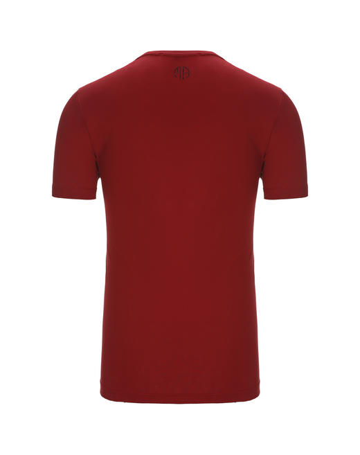 Marco Azzali 红色圆领T恤 T5095900 商品图1