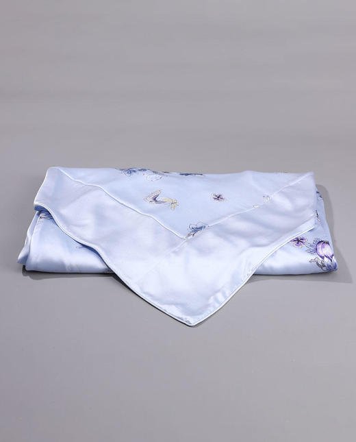 【皇锦】瓜蝶连绵·真丝印花蚕丝被套 商品图2