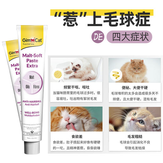 德国进口俊宝化毛膏/营养膏100g*2支 商品图4