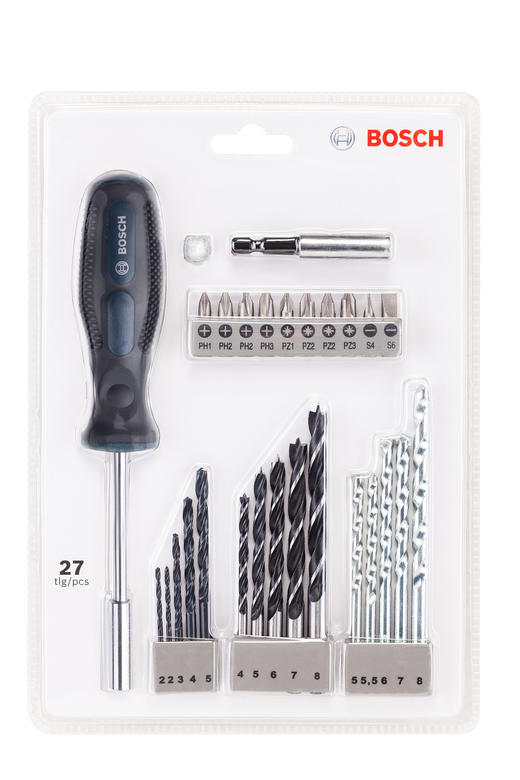 [全新]博世(BOSCH)27支钻头批头混合套装 商品图0