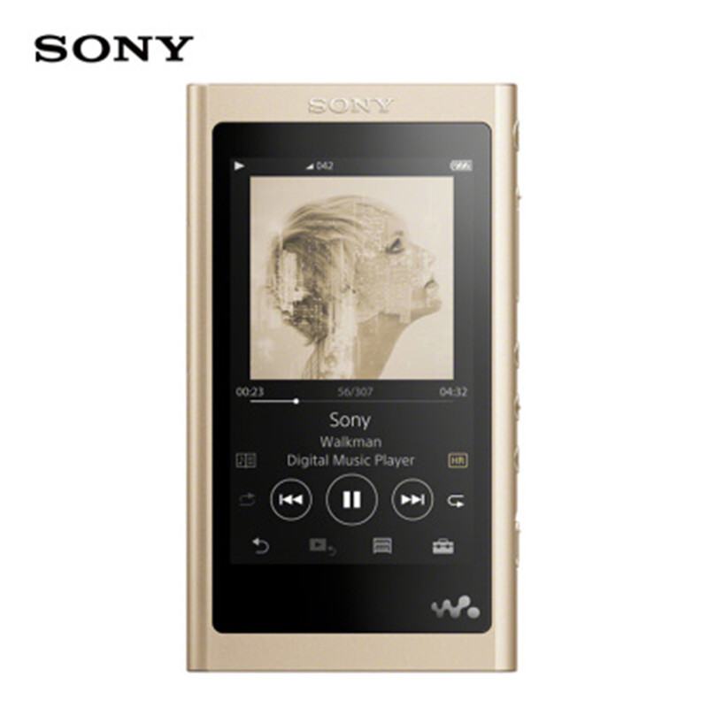 索尼(SONY)NW-A55 Hi-Res高解析度无损黑胶唱片处理器音乐播放器MP3 16GB(黑/红/蓝/绿/金色)JPY带授权招加盟代理