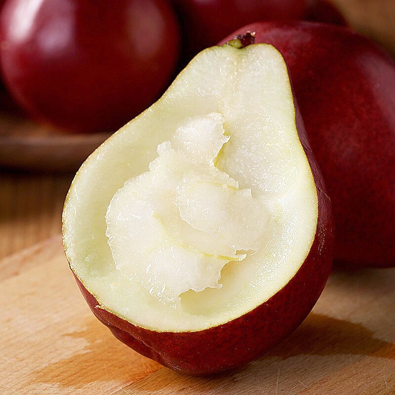 【吃软不吃硬】红啤酒梨 新鲜发货 皮薄多汁 核小无渣 鸭梨 梨子 非酥梨  红啤梨 红皮果冻梨