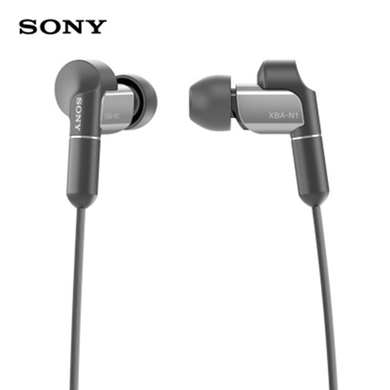 索尼(SONY)XBA-N1AP/N3AP/N3BP Hi-Res混合驱动立体声耳机/耳麦 支持iPhone(黑色)JPY带授权招加盟代理