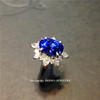 【每日特选】Pt900铂金蓝宝石钻石戒指(预约看货) 商品缩略图4