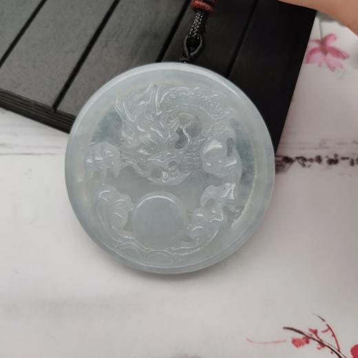 翡翠挂件龙牌（圆） 商品图2