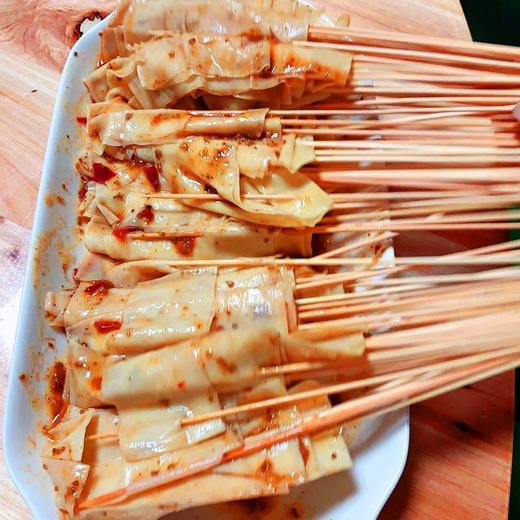 豆皮串带料包儿时的记忆童年的味道