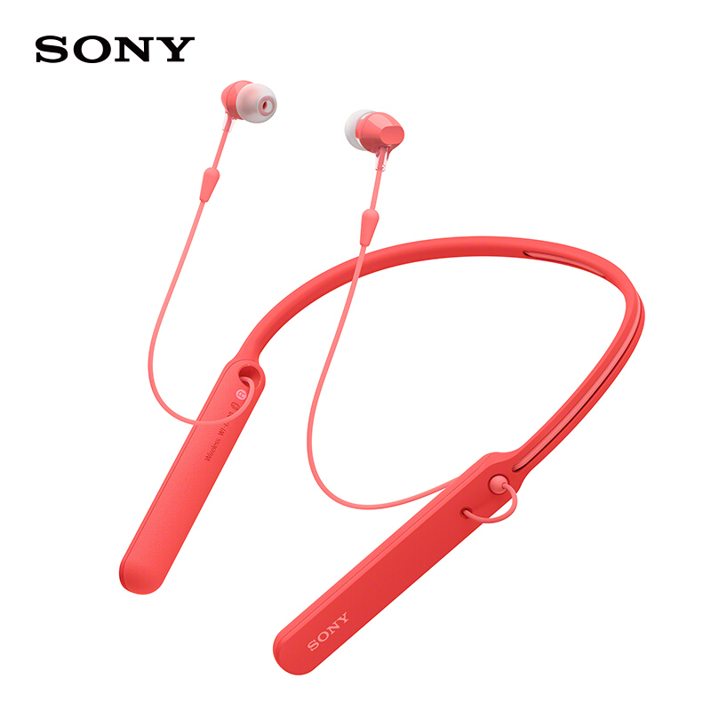 索尼（SONY）WI-C400 无线蓝牙立体声耳机 手机耳机 来电震动提醒JPY带授权招加盟代理
