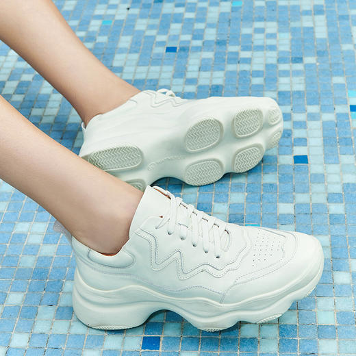 【团购】wayne flex韦恩老爹鞋6.5cm牛皮鹿皮脚感之王