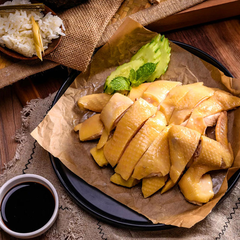 脆皮盐焗土鸡 约920g/只