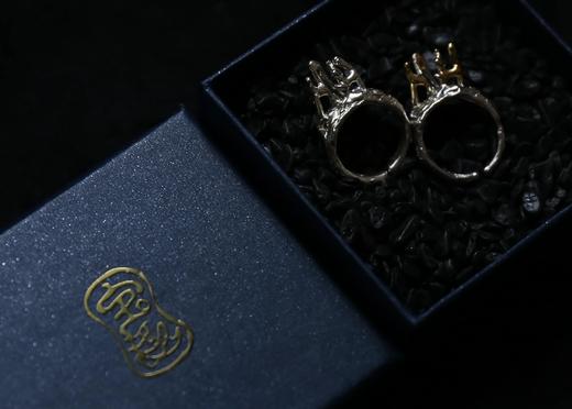 CHEZ BOQUE 印象系列原创手工925银戒指《黑暗森林》 商品图9