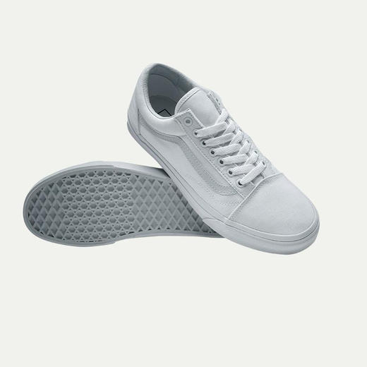 VANS范斯经典款白色男鞋女鞋Old Skool中性款休闲板鞋VN000D3HW00 商品图4