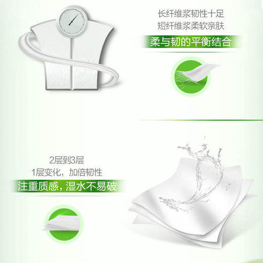 【心相印纸抽3层*110抽*10包】抽纸巾居家日用茶语丝享面巾纸家用 商品图3
