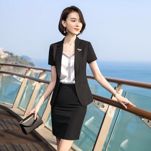 XP-30902XXN新款职业套装套裙  2020短袖气质女神范西装 商品图1