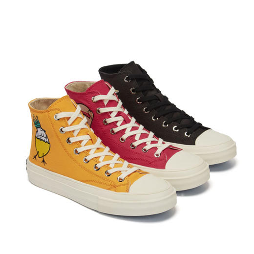 西村名物潮流玩趣高帮帆布鞋X29CM33151 商品图0