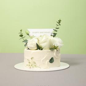 玫瑰的礼赞一鲜奶动物奶油蛋糕