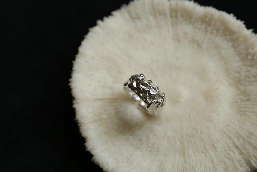 CHEZ BOQUE 印象系列原创手工925银戒指《棱镜》 商品图2