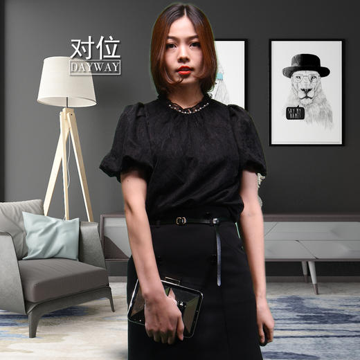 朝子SSV9YB_蕾丝衫_ZK 商品图2