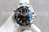 VS欧MEGA欧茄SEAMASTER海马系列海洋宇宙600米600m同轴至臻天文台表43.5mm潜水表215.30.44.21.01.002拉丝表壳局部抛光处理 黑色陶瓷表圈雕刻计时刻度电镀反光银色 商品缩略图10