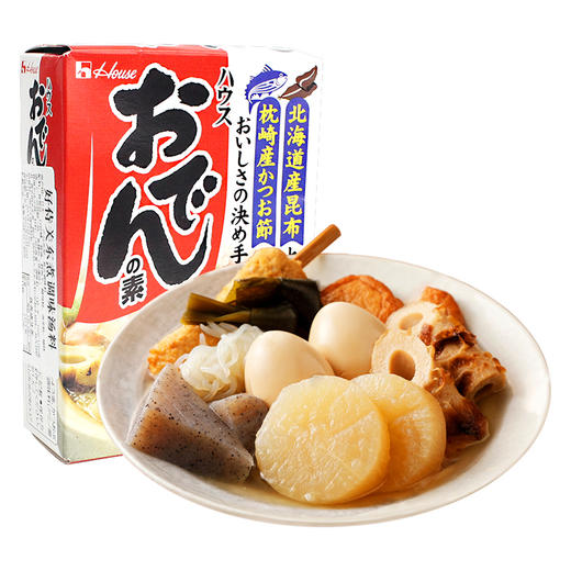 日本进口house好侍711便利店关东煮汤料77g 商品图0