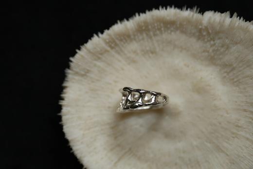 CHEZ BOQUE 印象系列原创手工925银戒指《轨》 商品图5