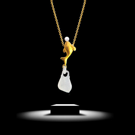 【熙】金玉良缘·祥云/海豚/锦鲤吊坠 商品图1