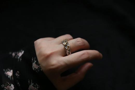 CHEZ BOQUE 印象系列原创手工925银戒指《毒蘑菇》 商品图7