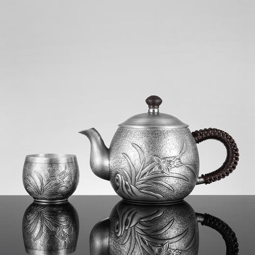 子佩集兰花茶杯摆件【CHABEI00055-1】单只207 商品图5