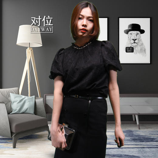 朝子SSV9YB_蕾丝衫_ZK 商品图1