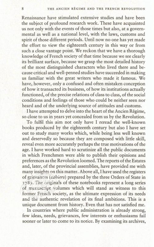 【中商原版】旧制度与法国大革命 英文原版 The Ancien Régime and the Revolution 商品图5