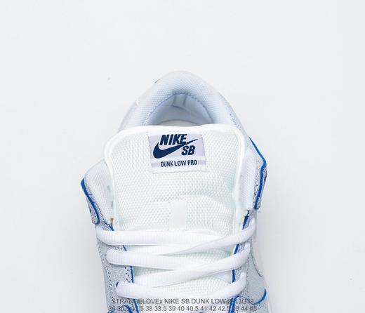 耐克Nike SB Dunk Low Pro Premium"White/Game Royal"扣篮系列低帮休闲运动滑板板鞋 商品图6