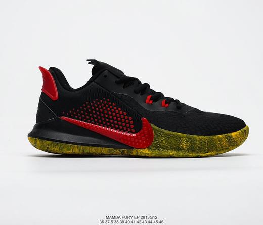 耐克Nike Mamba Fury Black Red科比曼巴系列休闲时尚百搭舒适个性男子篮球鞋 商品图7