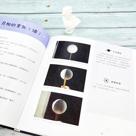 【7-10岁】给孩子的天文学实验室 书+材料盒  儿童科普读物 亲子实验 商品图6