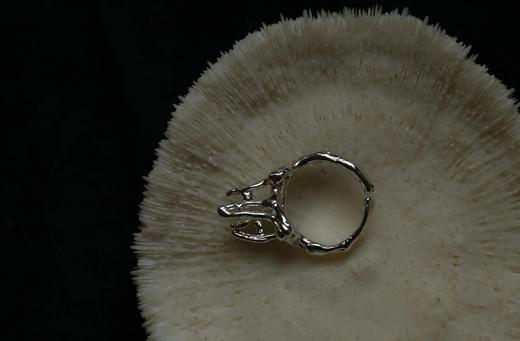 CHEZ BOQUE 印象系列原创手工925银戒指《黑暗森林》 商品图5