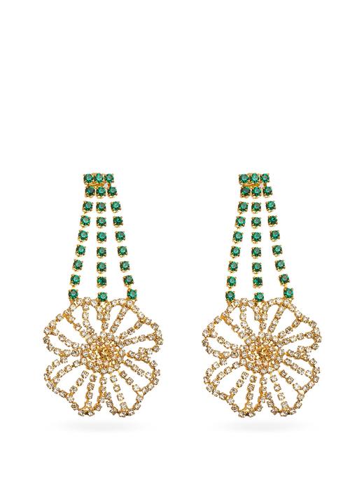 北京仓｜Rosantica-Briscola-Multi 多色水晶 耳环［意大利设计师］ 商品图0