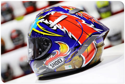 日本进口shoei头盔x14阿部典史经典回归赛盔全盔头盔