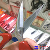 品字PIN3083锻打工具剪刀19CM 皮革剪刀 家用剪 槽口剪刀 商品缩略图3