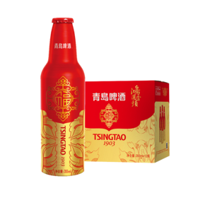 [啤酒]青岛啤酒 鸿运当头355ml*12瓶
