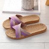 【拖鞋】居家亚麻拖鞋女夏天透气田园风情侣男凉拖四季防滑室内防臭地板拖 商品缩略图7