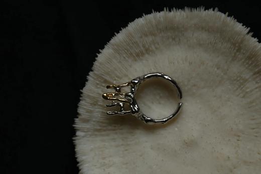 CHEZ BOQUE 印象系列原创手工925银戒指《黑暗森林》 商品图4