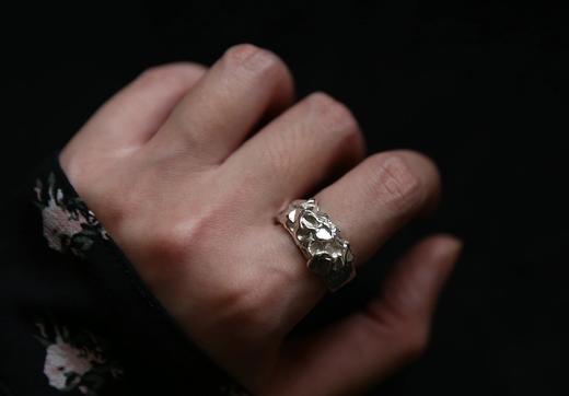 CHEZ BOQUE 印象系列原创手工925银戒指《棱镜》 商品图8